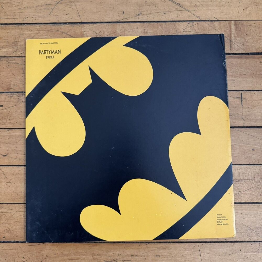 PRINCE PARTYMAN 1989 (BATMAN) WARNER BROS PROMOTIONAL 12" VINYL